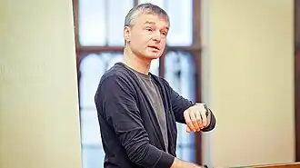 Дмитрий Циликин на воркшопе «Как сделать текст своей профессией» в ноябре 2012 года