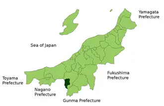 Накауонума на карте