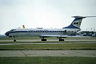 Ту-134 компании Malév