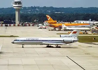 Ту-154Б-1 авиакомпании «Аэрофлот», идентичный разбившемуся