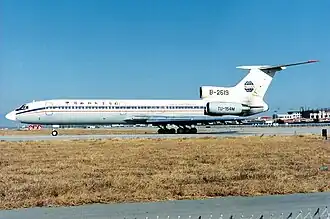 Ту-154М авиакомпании China Northwest Airlines, идентичный разбившемуся