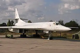 Ту-160 в Полтавском музее дальней авиации