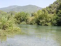 Река Дим-Чай на окраинах Аланьи