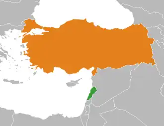 Ливан и Турция