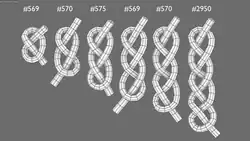 Twist braidЦепочка обычно используется для укорачивания оконных штор.