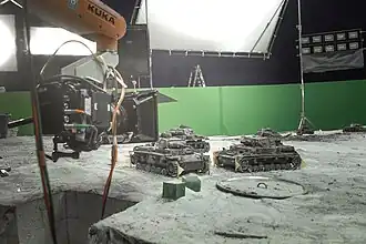 Съёмки моделей в павильоне