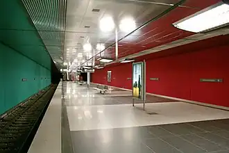 Платформа станции