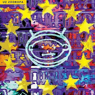 Обложка альбома U2 «Zooropa» (1993)