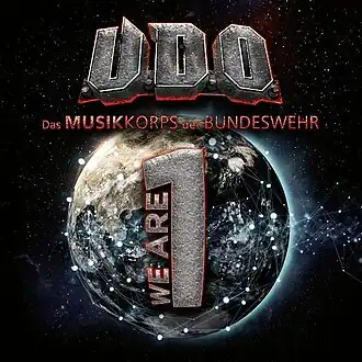 Обложка альбома U.D.O. & Das Musikkorps der Bundeswehr «We Are One» (2020)
