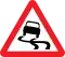 Slippery road