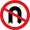 No U-turns