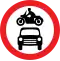 No motor vehicles