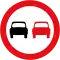 No overtaking
