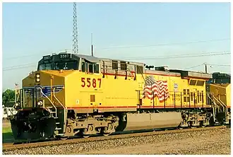 № 5587 дороги Union Pacific