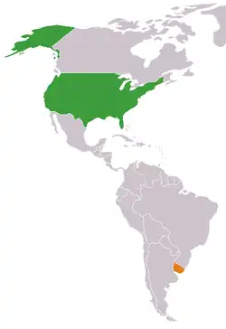 США и Уругвай