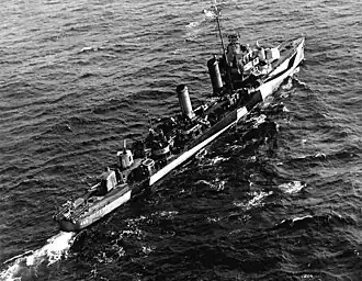 эсминец USS Endicott (DD-495) типа «Гливс»