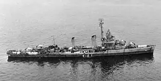 эсминец USS Lansdowne (DD-486) типа «Гливс»