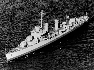 USS Stevenson (DD-645) в декабре 1942