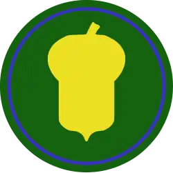 Нарукавная нашивка 87-й пехотной дивизии