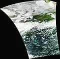 Первое изображение с инструмента VIIRS
