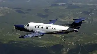 PC-12 «Сентинэл» бюро иммиграции США.