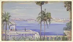 Вид на Удайпур с острова Ягмандир