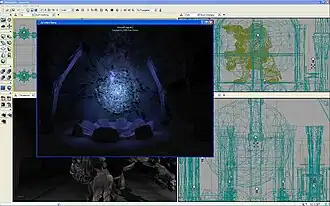 Скриншот программы Unreal Editor