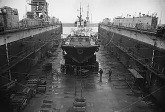 Плавучий док, 1988