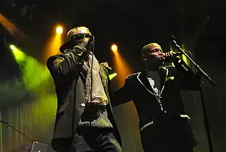 Кул Кит и Сид Ги на концерте Ultramagnetic MCs  в 2011 году