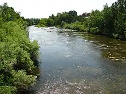 Река Юматилла в районе Пендлтона