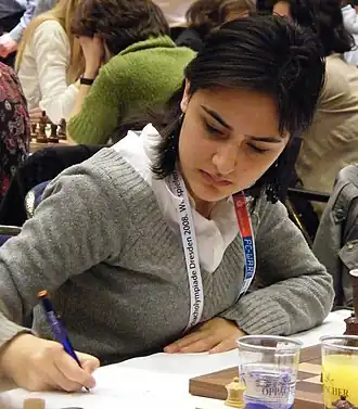 На 38-й шахматной олимпиаде в Дрездене, в 2008 году