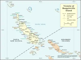 Расположение пролива