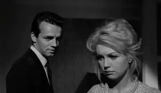 Питер Болдуин и Милен Демонжо в фильме «Любовь в Риме» (1960)