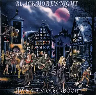 Обложка альбома Blackmore’s Night «Under a Violet Moon» (1999)