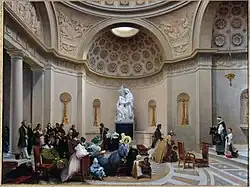 Л. Т. Турпен де Крис. Месса в Капелле Покаяния. 1835. Холст, масло. Музей Карнавале, Париж