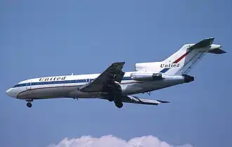Boeing 727-22 компании United Air Lines