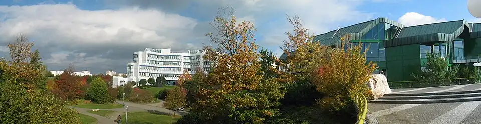 Университет Трира, Кампус 1 (Вид на север)