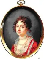 Портрет неизвестной,1810 г.