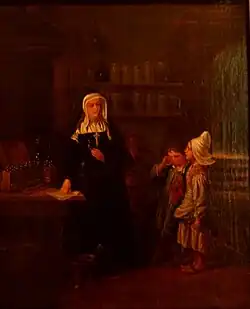 Неизвестный голландский художник XVII века. «Монастырская аптека»