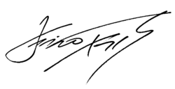 Изображение автографа