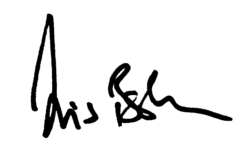 Изображение автографа