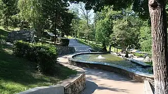 Верхняя часть Струковского сада