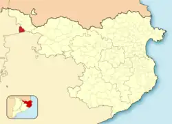Расположение муниципалитета на карте провинции