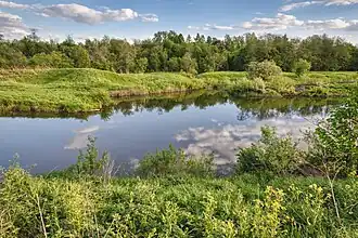 Урдома в районе деревни Помогалово.