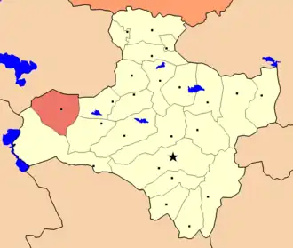 Ургамал на карте