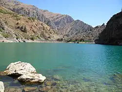 Озеро Урунгач на Угамском хребте. Ташкентский вилоят.