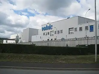 Завод по разливу воды Volvic