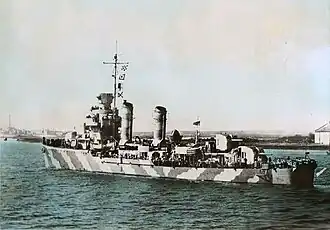эсминец USS Ingraham (DD-444) типа «Гливс»