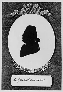 Силуэтный портрет А. Ф. Уварова