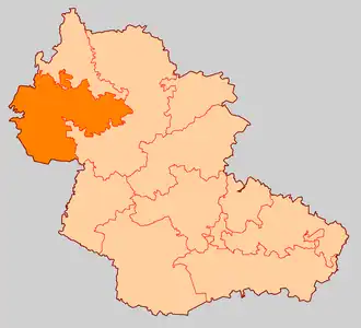 Уваровское сельское поселение на карте